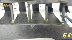 Ford Fusion mk5 17-18 front bumper absorber is pressed, cracks
