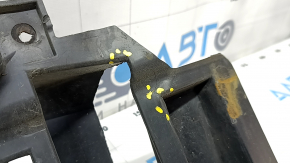 Ford Fusion mk5 17-18 front bumper absorber is pressed, cracks