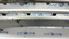 Front bumper bare Ford Fusion mk5 17-18, pressed, scratches, non-factory holes, dents