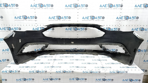 Front bumper bare Ford Fusion mk5 17-18, pressed, scratches, non-factory holes, dents