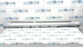 Right threshold Ford Fusion mk5 13-20 silver, with seal, dented fasteners, broken fastener, sand