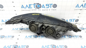 Headlight front left complete Ford Fusion mk5 17-20 halogen, with DRL, sand, scratches