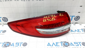 Outer wing light left Ford Fusion mk5 17-20 worn