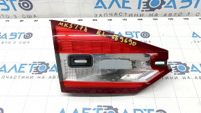 Inner taillight trunk lid left Ford Fusion mk5 17-18 halogen, reflector defect