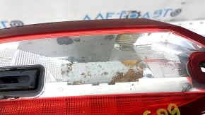 Inner taillight trunk lid right Ford Fusion mk5 17-18 halogen, reflector defect, rusty
