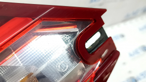 Inner taillight trunk lid right Ford Fusion mk5 17-18 halogen, reflector defect, rusty