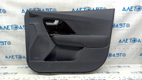 Door trim card front right Kia Niro 17-22 black, Harman Kardon, black glossy insert, leather armrest, scratches