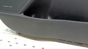 Door trim card front right Kia Niro 17-22 black, Harman Kardon, black glossy insert, leather armrest, scratches