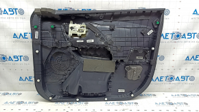 Door trim card front left Kia Niro 17-22 black, Harman Kardon, black glossy insert, leather armrest, scratches, leather bump