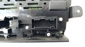 Ford Fusion mk5 13-20 SYNC 1 radio control panel for dual-zone climate control, volume control defect, scratches