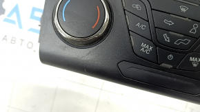 Ford Fusion mk5 13-20 SYNC 1 radio control panel for dual-zone climate control, volume control defect, scratches