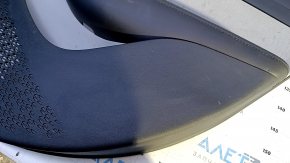 Door trim card rear right Dodge Dart 13-16 black with light gray insert cloth, armrest black leather, scratches, abrasions, dents, for dry cleaning