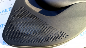 Door trim card rear right Dodge Dart 13-16 black with black mesh insert cloth, armrest black leather, scratches, abrasions