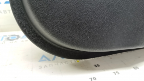 Door trim card rear right Kia Niro 17-22 HEV, PHEV black, glossy insert, without heating, armrest leather, scratches