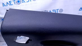 Door trim card rear right Jeep Renegade 15 - black with black insert cloth, armrest black cloth, under tweeter, speaker cover beige, scuffs, scratches