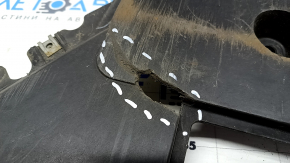 Front bumper guard Ford Fusion mk5 17-20 right, broken