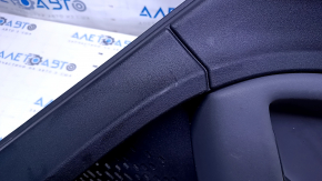 Door trim card rear right Fiat 500X 16-17 black with gray insert leather, armrest gray leather, under the tweeter, scuffs, scratches