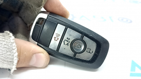 Key smart Ford Fusion mk5 17-20 4 buttons, without autostart. pokes worn