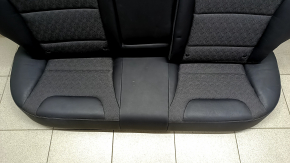 Rear row of seats 2 row Kia Niro 17-19 HEV, PHEV combined black, leather + cloth, worn leather