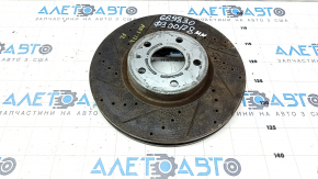 Front left brake disc Ford Fusion mk5 13-20 300/28mm perforated, rusty