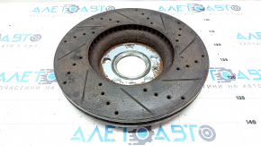 Front left brake disc Ford Fusion mk5 13-20 300/28mm perforated, rusty