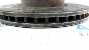 Front left brake disc Ford Fusion mk5 13-20 300/28mm perforated, rusty