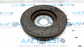 Front right brake disc Ford Fusion mk5 13-20 300/28mm perforated, rusty