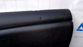 Door trim card rear right Dodge Journey 11- black with black insert leather, armrest black leather, scratches, abrasions, dents, bumps