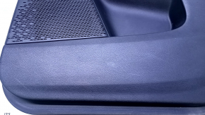 Door trim card rear right Dodge Journey 11- black with black insert leather, armrest black leather, scratches, abrasions, dents, bumps