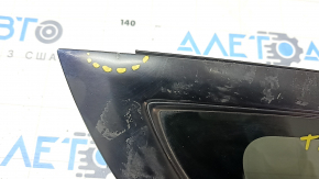 Window blind glass rear right Tesla Model 3 21- matte frame, scratch, dent