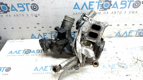 Turbine assembly with manifold and cooling pipes VW Passat b7 12-15 USA 1.8T 166k
