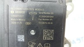 Tesla Model 3 21 srs airbag computer module - for re-stitching