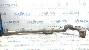 Intake pipe with catalytic converters VW Passat b7 12-15 USA 1.8T mesh torn