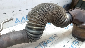 Intake pipe with catalytic converters VW Passat b7 12-15 USA 1.8T mesh torn