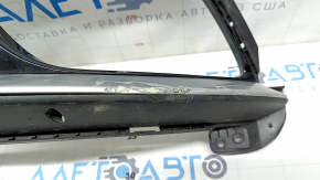 Lower grille of front bumper Kia Niro 17-19 HEV, PHEV under fog lights, without radar, cracks, break, sand