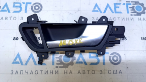 Door handle inner rear right Audi A4 B8 08-16 black