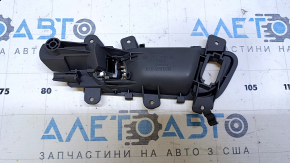 Door handle inner rear right Audi A4 B8 08-16 gray