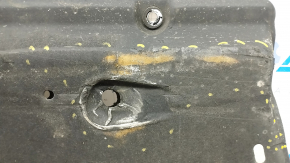Left underbody protection Kia Niro 17-22 HEV, PHEV worn, torn, pressed