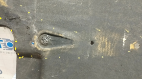 Left underbody protection Kia Niro 17-22 HEV, PHEV worn, torn, pressed
