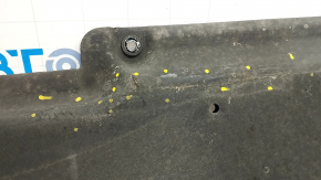 Left underbody protection Kia Niro 17-22 HEV, PHEV worn, torn, pressed