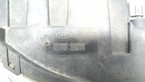 Fog lamp PTF right Kia Niro 17-19 HEV, PHEV broken mount, sand