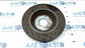 Rear left brake disc Ford Fusion mk5 13-20 300/11mm perforated, rusty