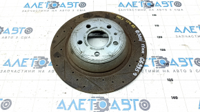 Rear right brake disc Ford Fusion mk5 13-20 300/11mm with perforation, rusty