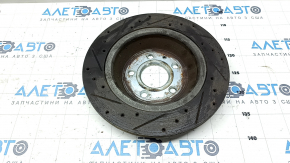 Rear right brake disc Ford Fusion mk5 13-20 300/11mm with perforation, rusty