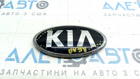 Emblem badge KIA tailgate Kia Niro 17-21 HEV, PHEV swollen varnish