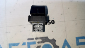 Rear right window lift control Audi A4 B8 08-16 sedan, black