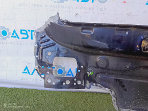 Rear panel Audi A4 B9 17- 2 parts, black, on the body