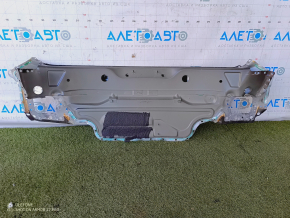 Rear panel Audi A4 B9 17- 2 parts, black, on the body
