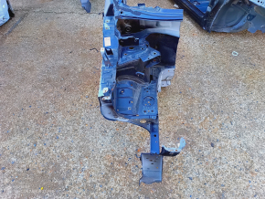 Front right quarter Nissan Rogue 14-20 black, sawn off, with central pillar, non-standard