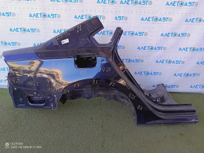 Quarter wing rear right VW Passat b8 16-19 USA on the body, black, pokes, made